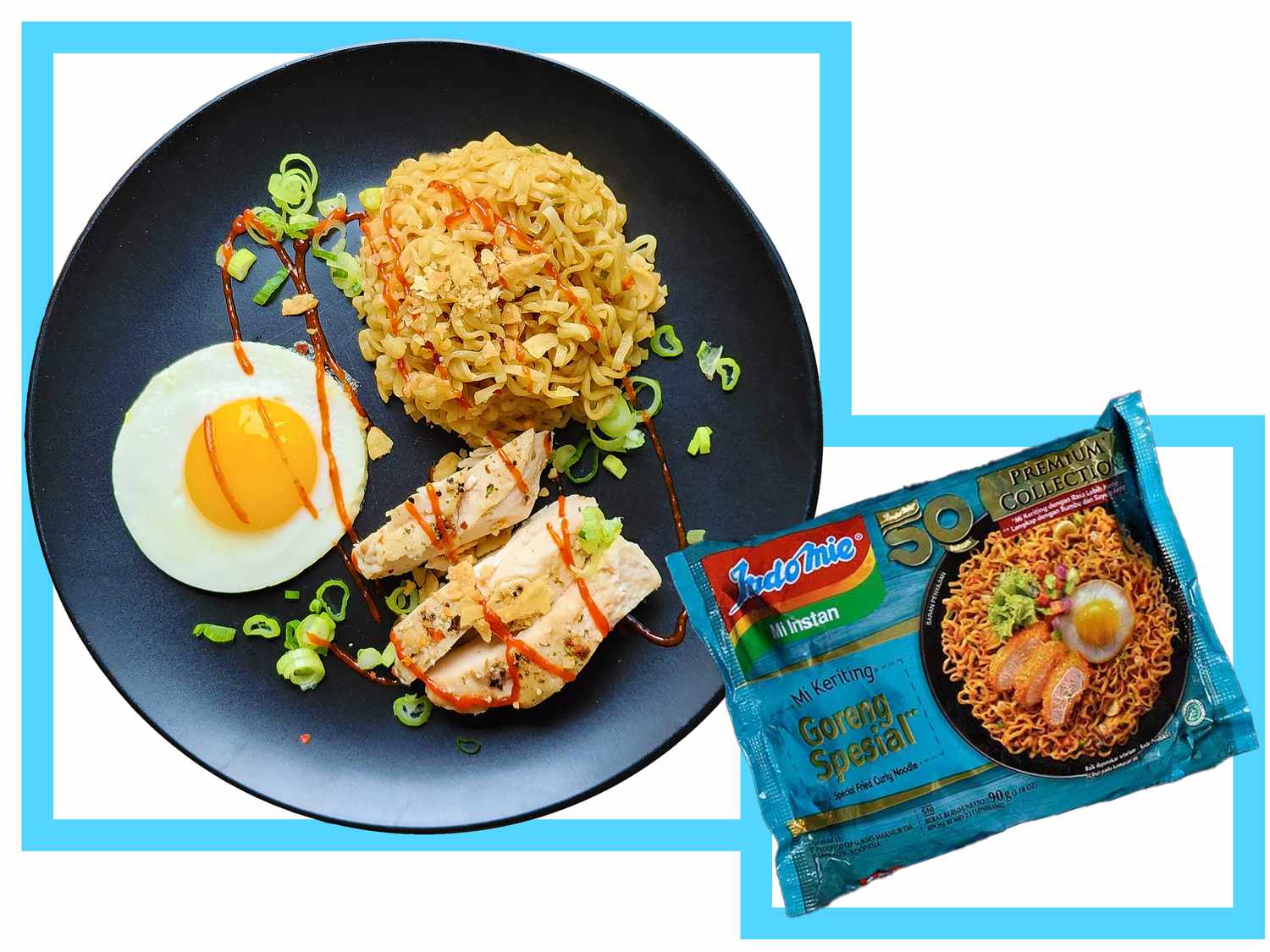  Indomie Mi Instan Mi Keriting Goreng Spesial 