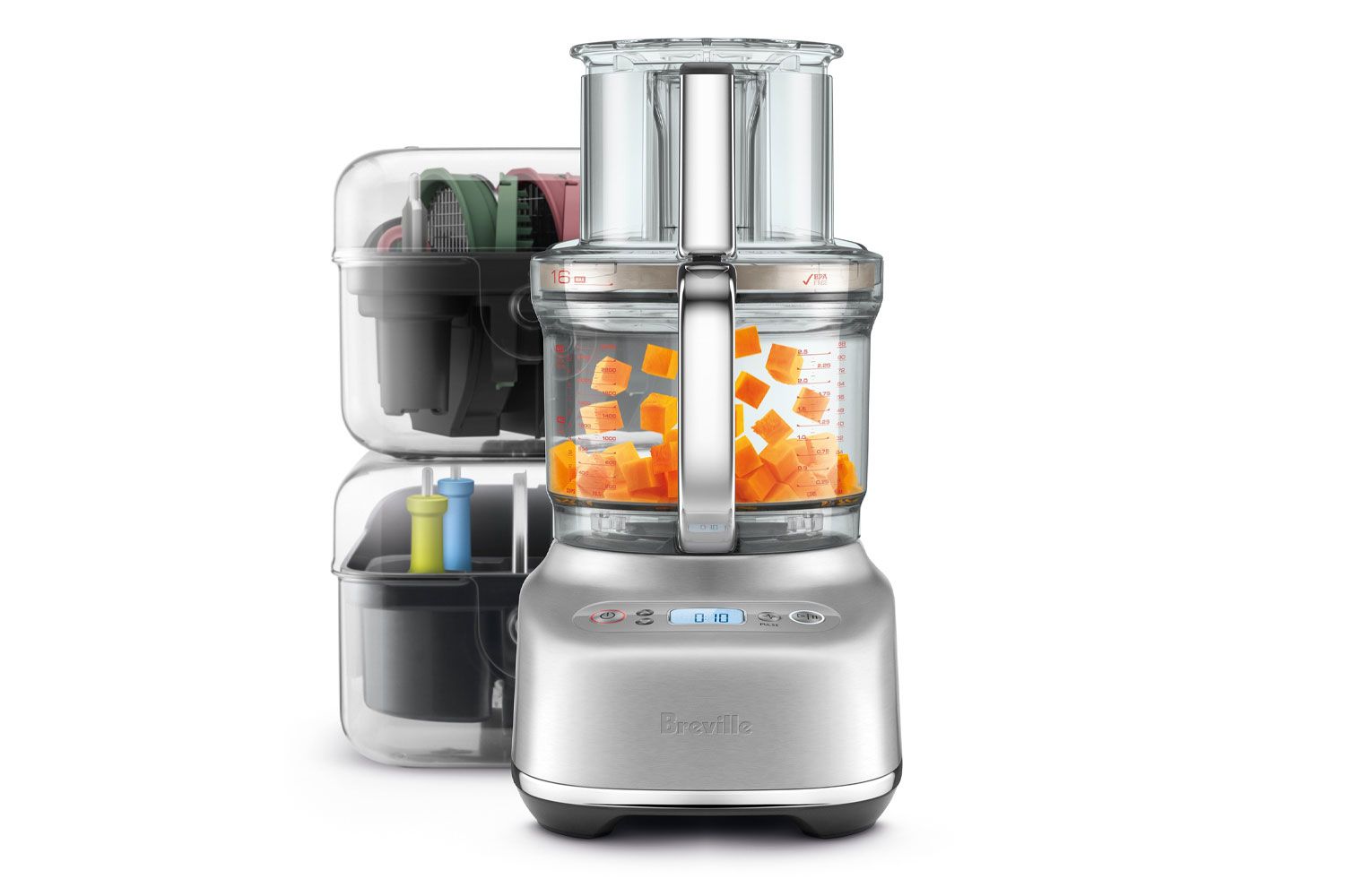 Breville BFP838BSS1BNA1 16-Cup Paradice Food Processor