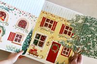 The interior of the Oliviers & Co Advent Calendar