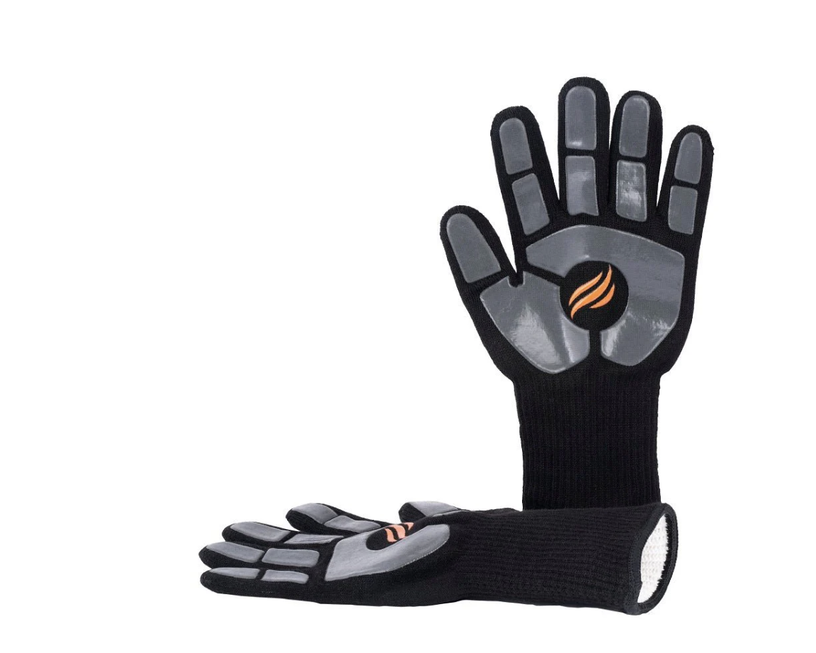 two grill gloves