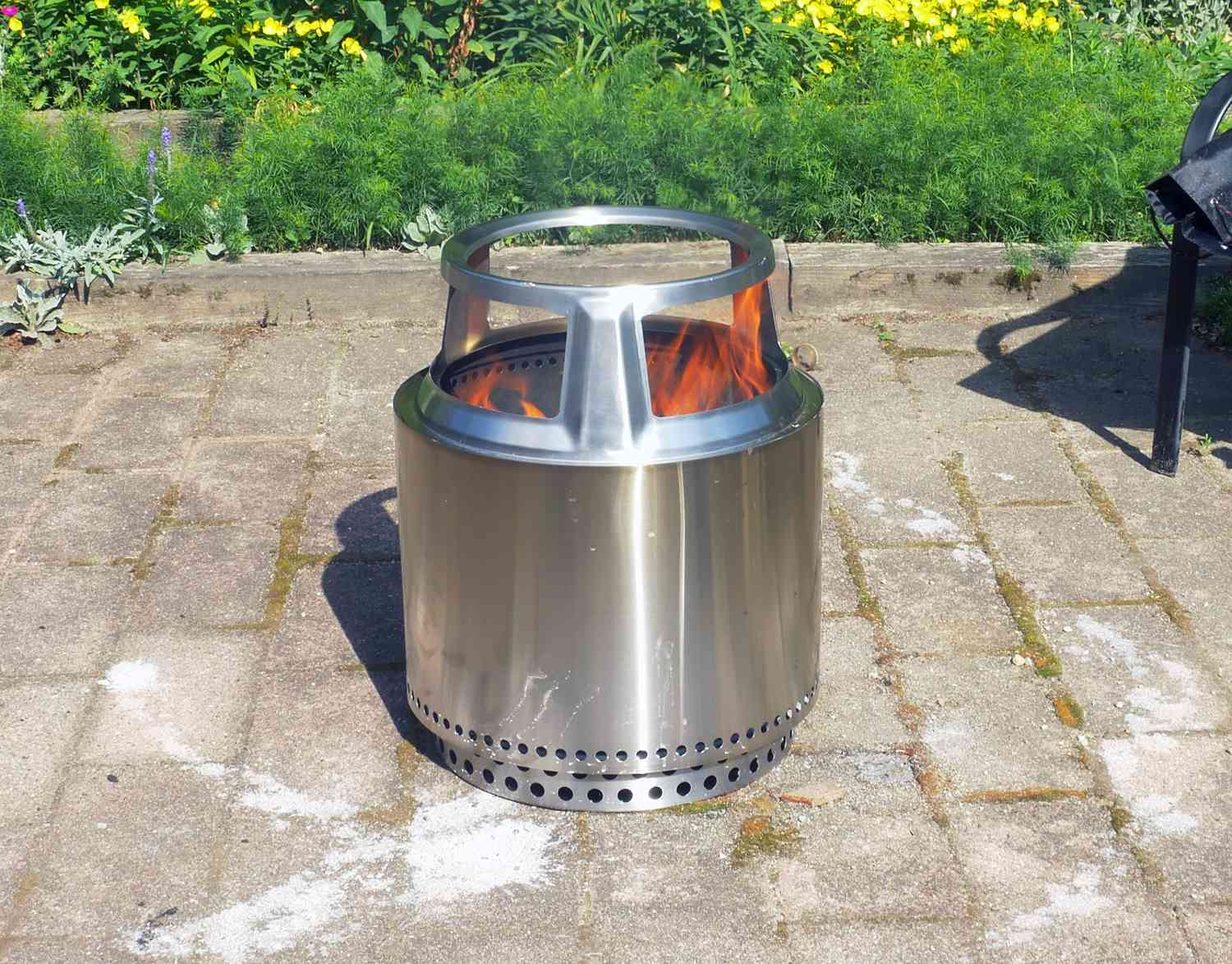 solo stove with hub attachment