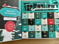 A tea-themed Advent calendar