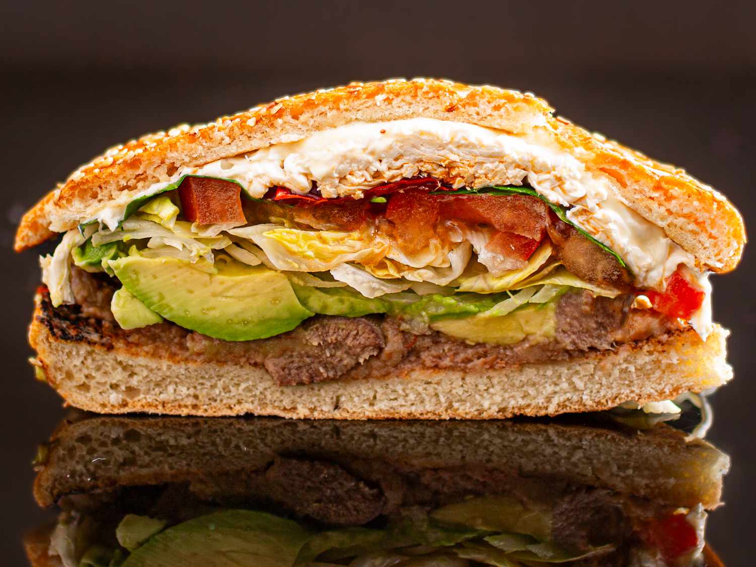 Cemita sandwich.