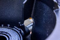 The interior of the PowerFlamer wok burner.