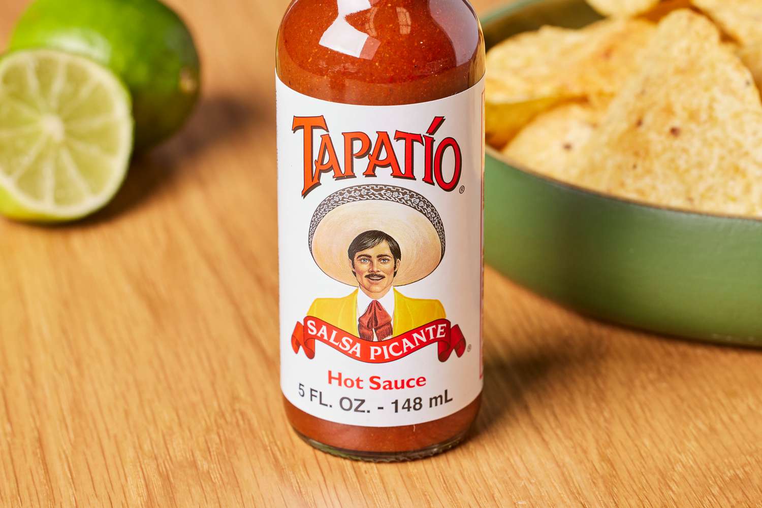 close up of Tapatio Salsa Picante