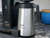 a closeup of the thermal carafe