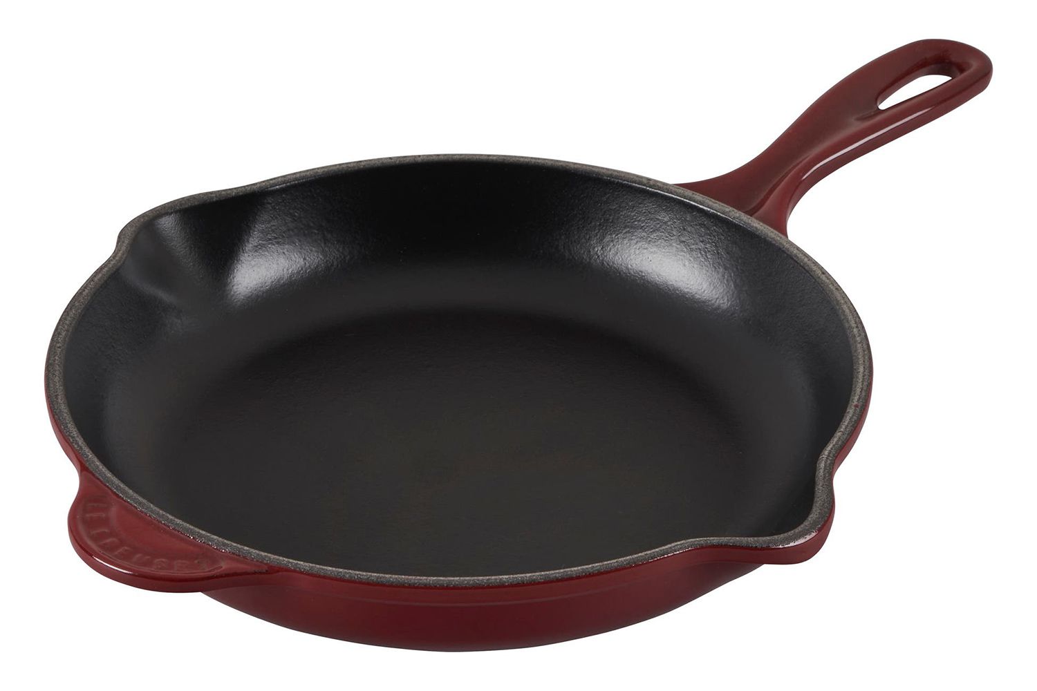 Le Creuset Signature Handle 9 Inch Enamel Cast Iron Skillet
