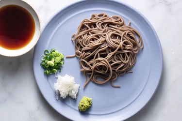Classic cold soba noodles