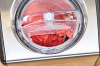 An overhead view of the Cuisinart Compressor Ice Cream and Gelato Maker