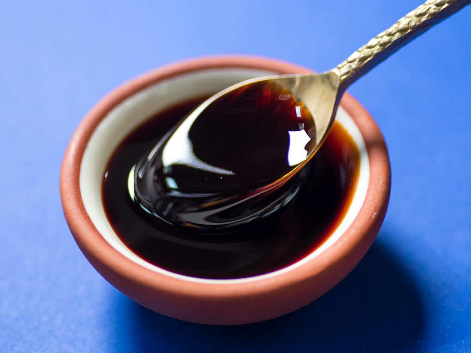 A small dish of date molasses