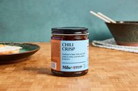 Milu Chili Crisp on table
