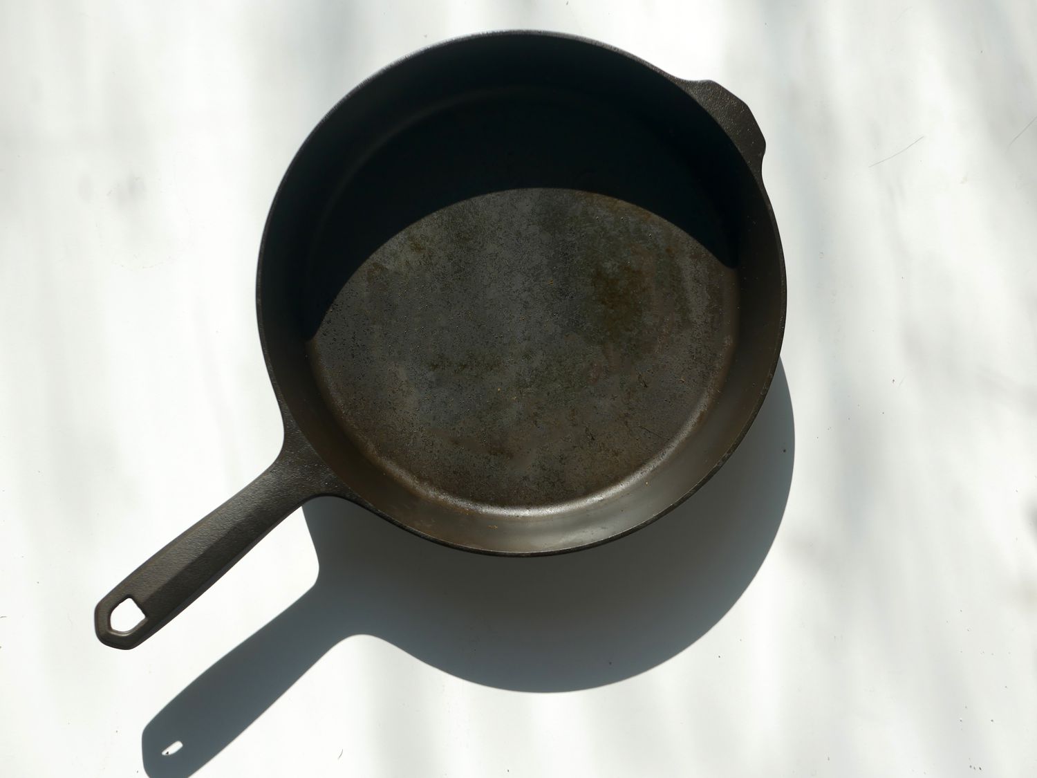 field co cast iron skillet on a white backdrop