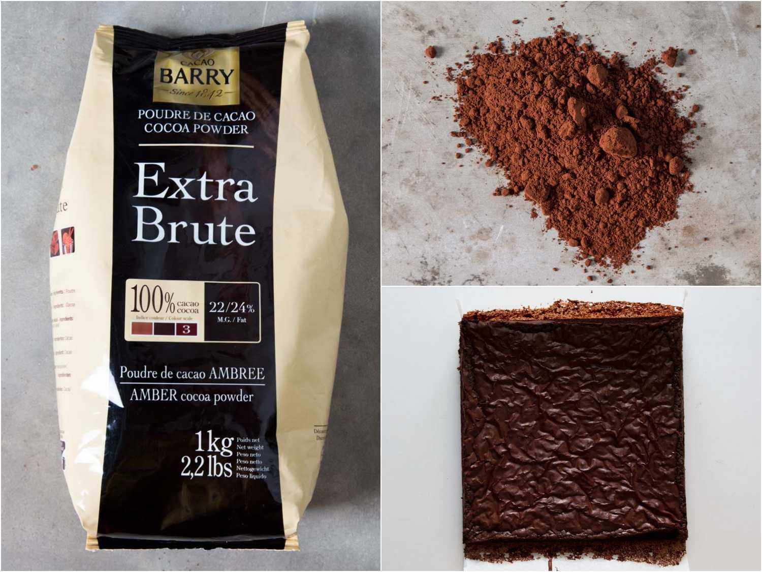Cacao Barry Extra Brute cocoa powder