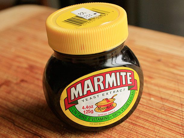 A jar of marmite.