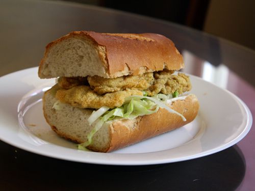 Fried Oyster Po' Boy