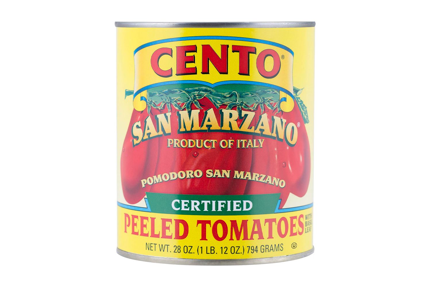 Cento Certified San Marzano Whole Peeled Plum Tomatoes, 28 Oz (Pack Of 6)