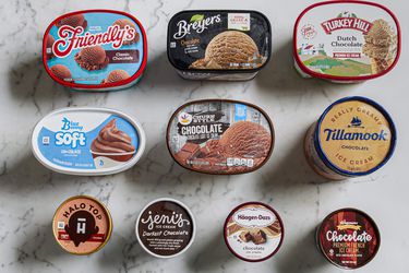 Chocolate ice creams.