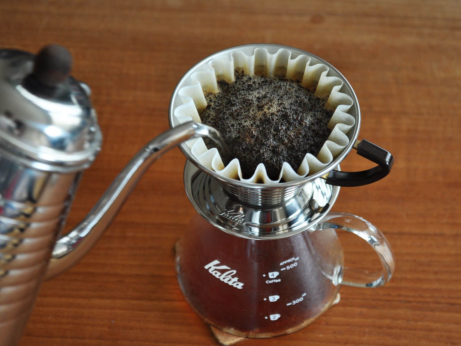 Pourover coffee.