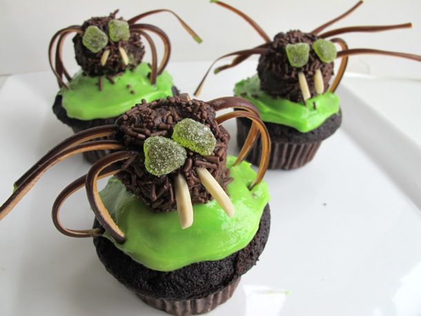 Spide cupcakes