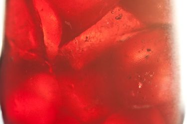 Red wine root liqueur cocktail