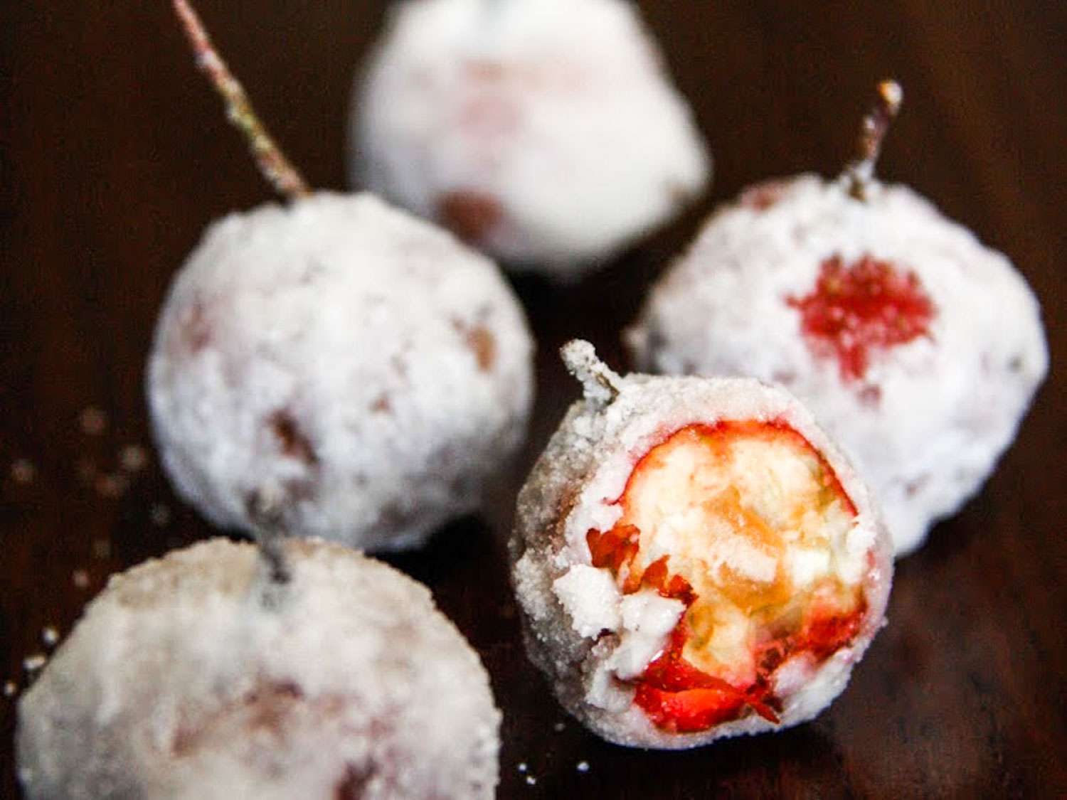 Crystal sugar hawthorns rolled in sugar 