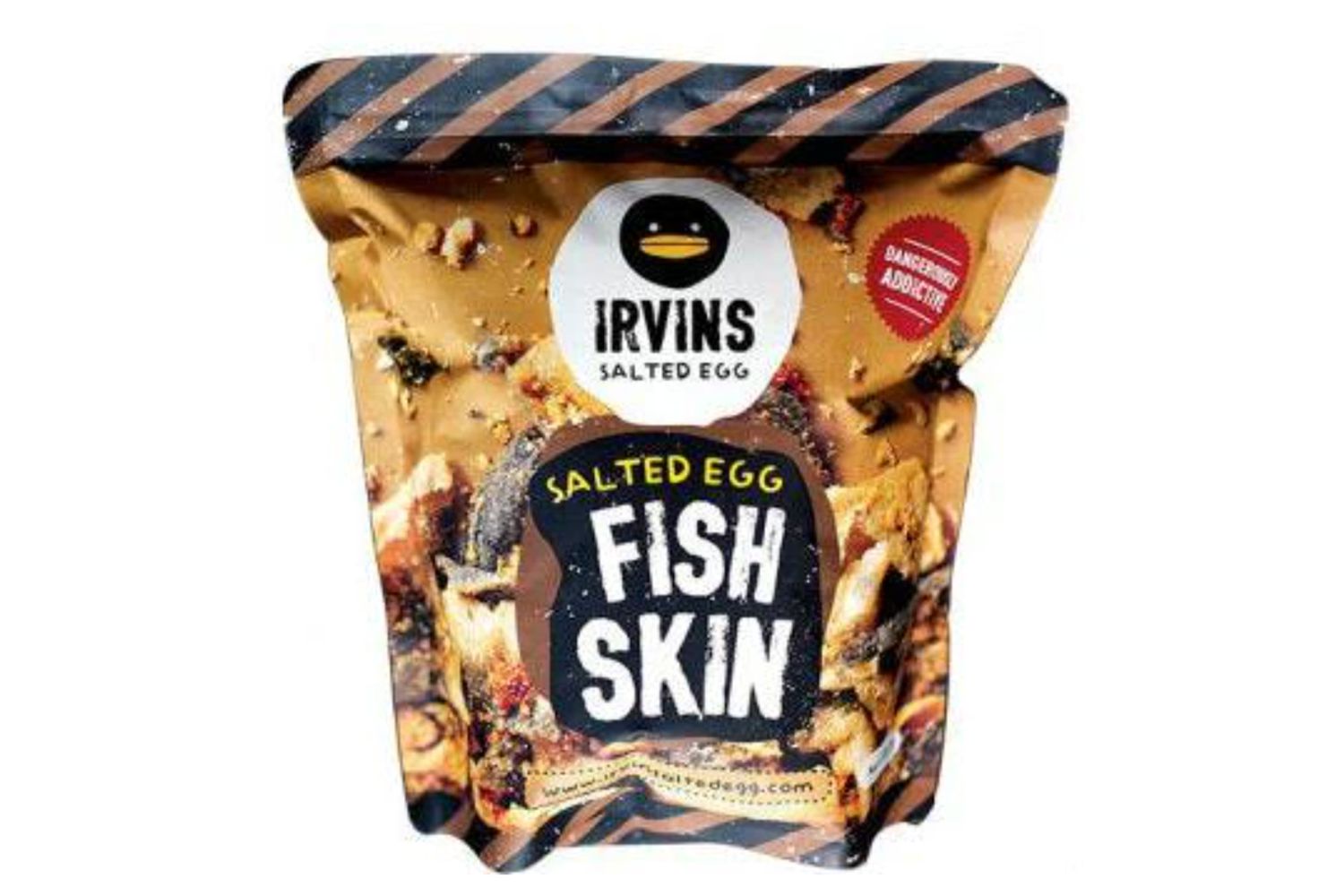Irvins Classic Fish Skin Chips Salted Egg Flavor