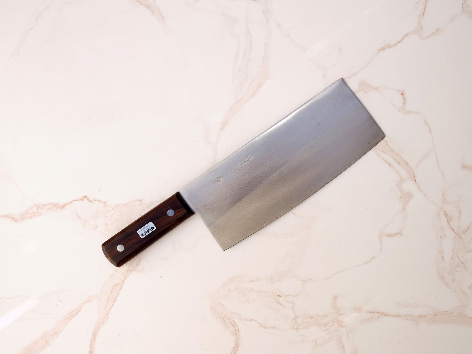 kagayaki on pale pink marble surface