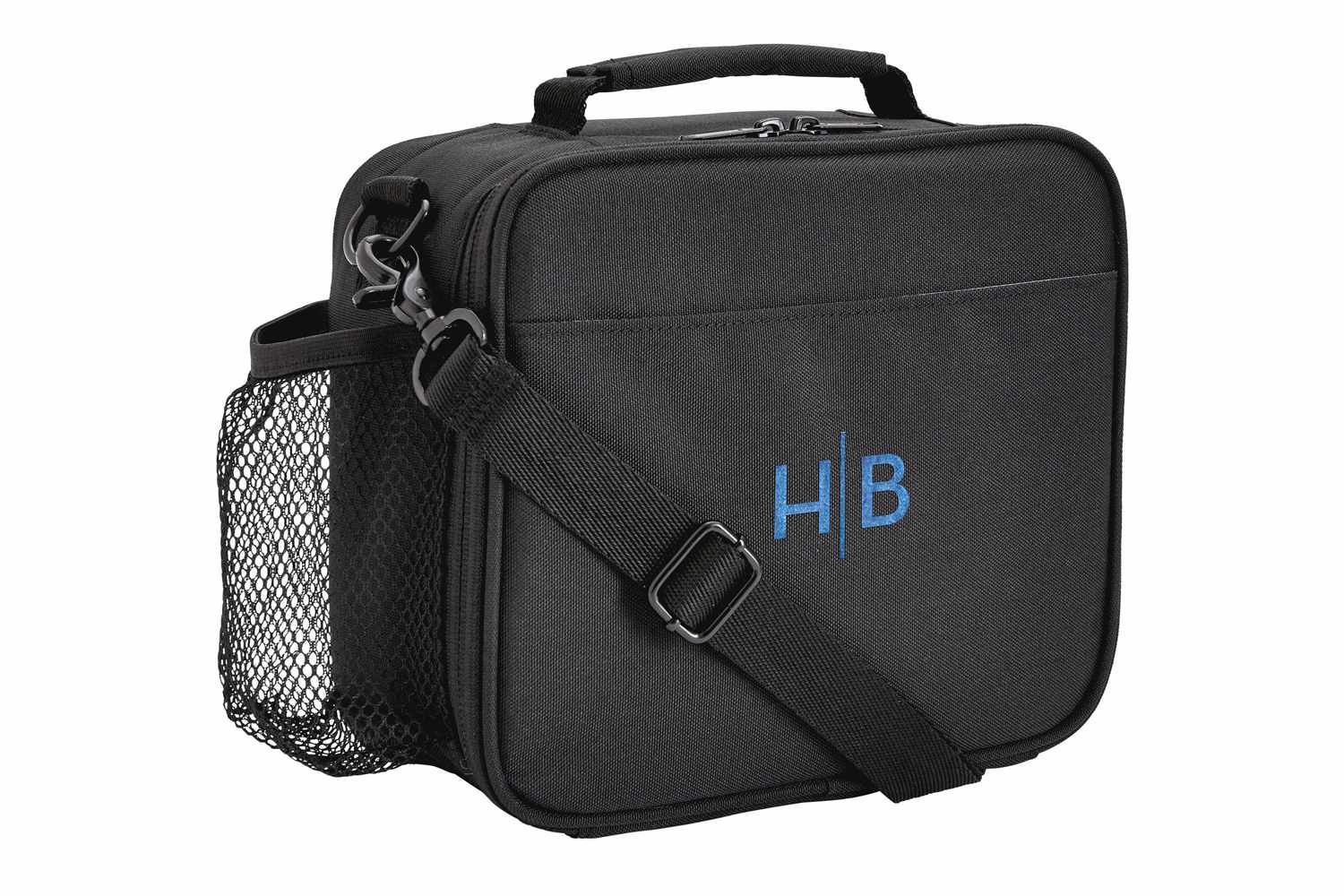 Pottery Barn Teen Gear-Up Navy Pin Dot Essential Lunch Bag