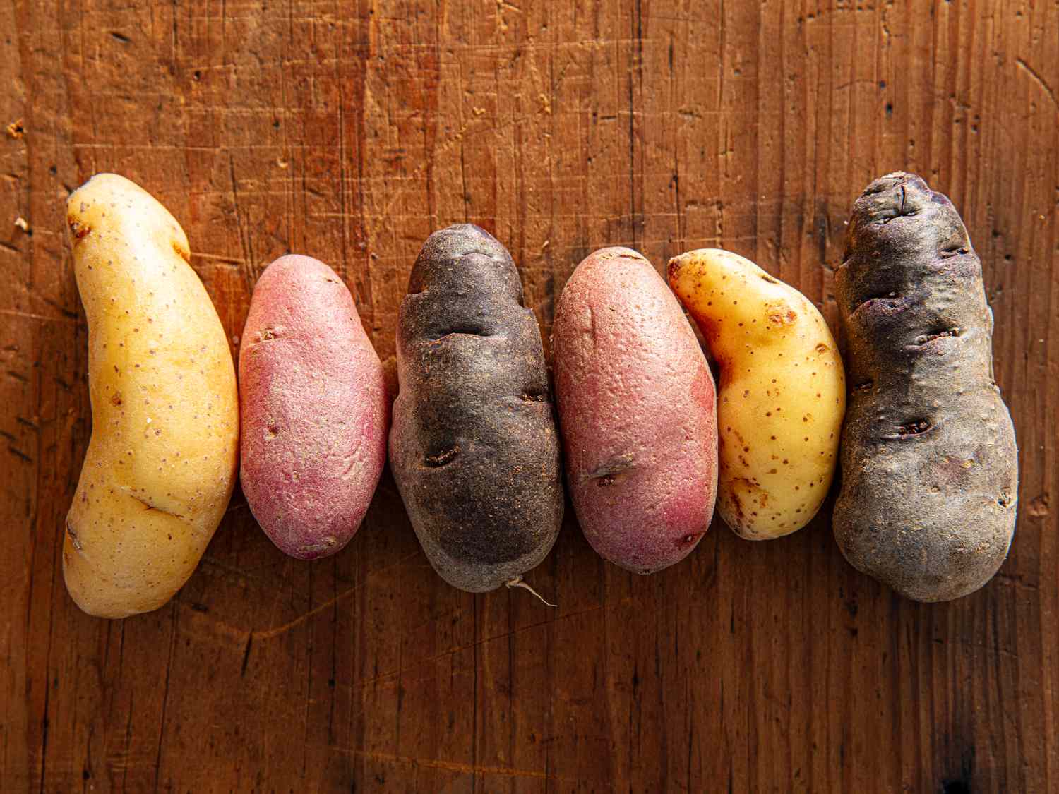 Types of potatoes