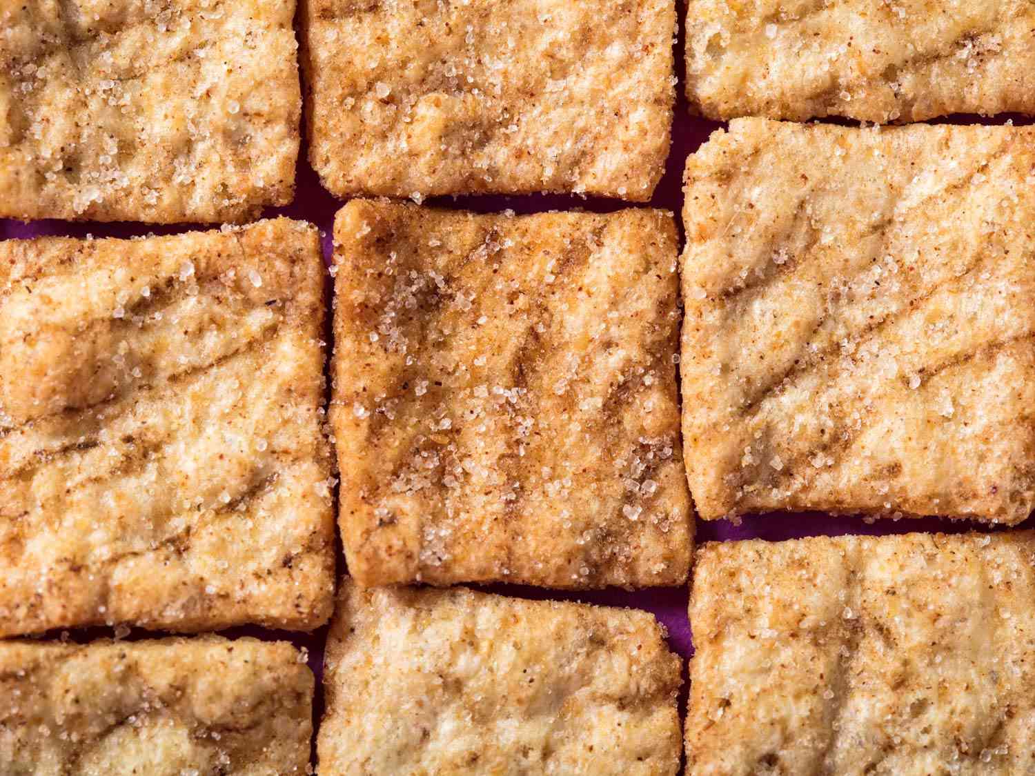 close up of cinnamon toast crunch cereal