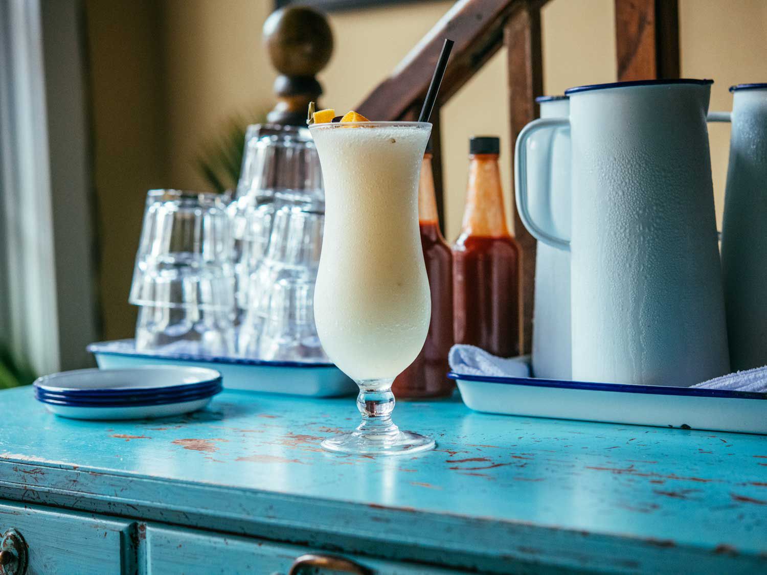 A cocktail at Manolito.