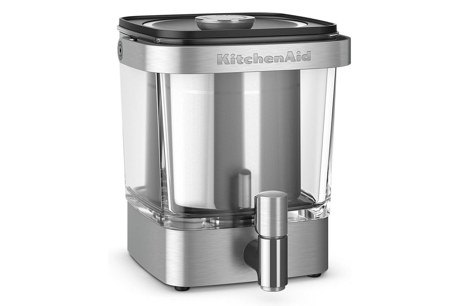 Amazon KitchenAid 38 Ounce Brushed Stainless Steel Cold Brew Coffee Maker