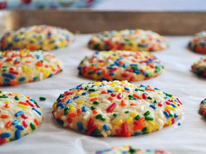 vanilla sprinkle cookies