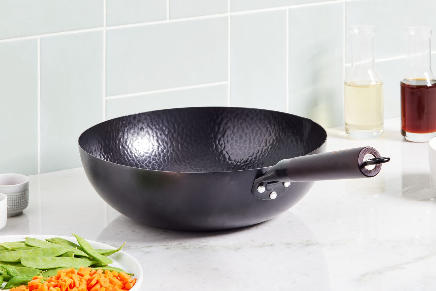 Close up of Souped Up Recipes Carbon Steel Wok