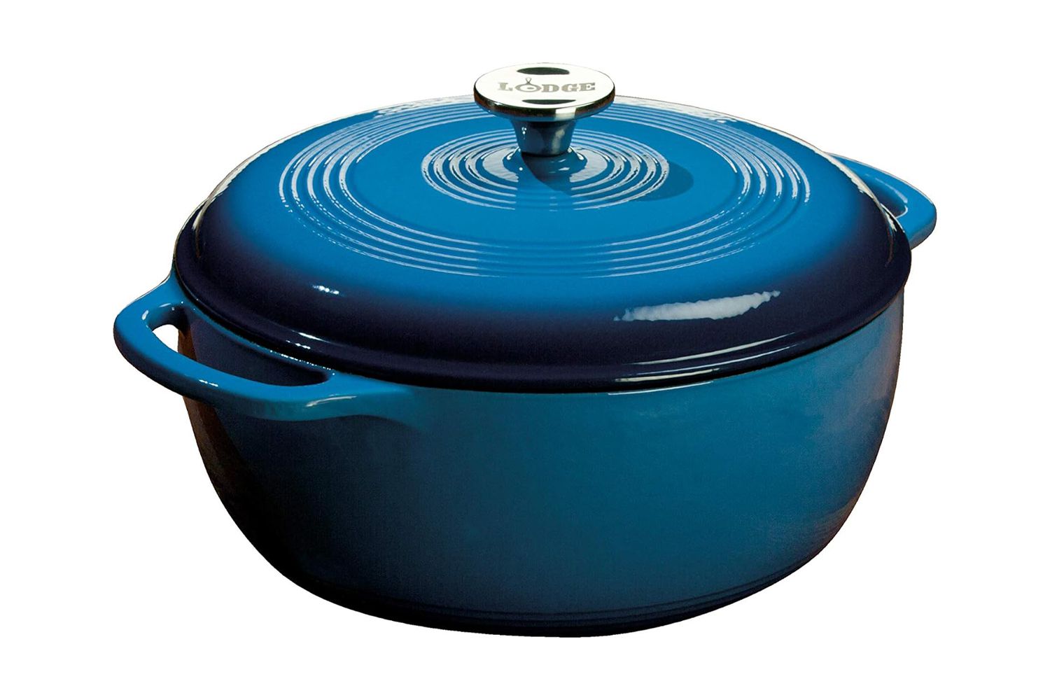 Lodge EC6D33 6-Quart Enameled Cast Iron Dutch Oven