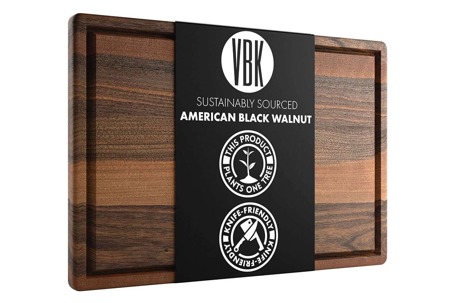 Virginia Boys Kitchens Walnut Wood Cutting Board