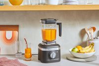 The KitchenAid K400 Variable Speed Blender with Tamper (KSB4028VB) after use