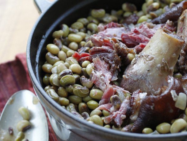 Ham Hocks and Crowder Peas