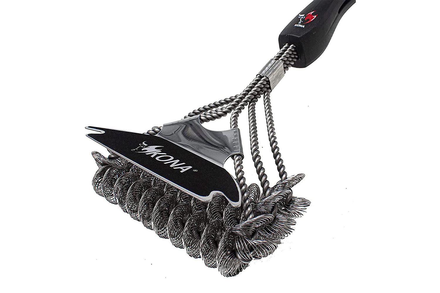 Kona Safe/Clean Grill Brush and Flat Scraper 