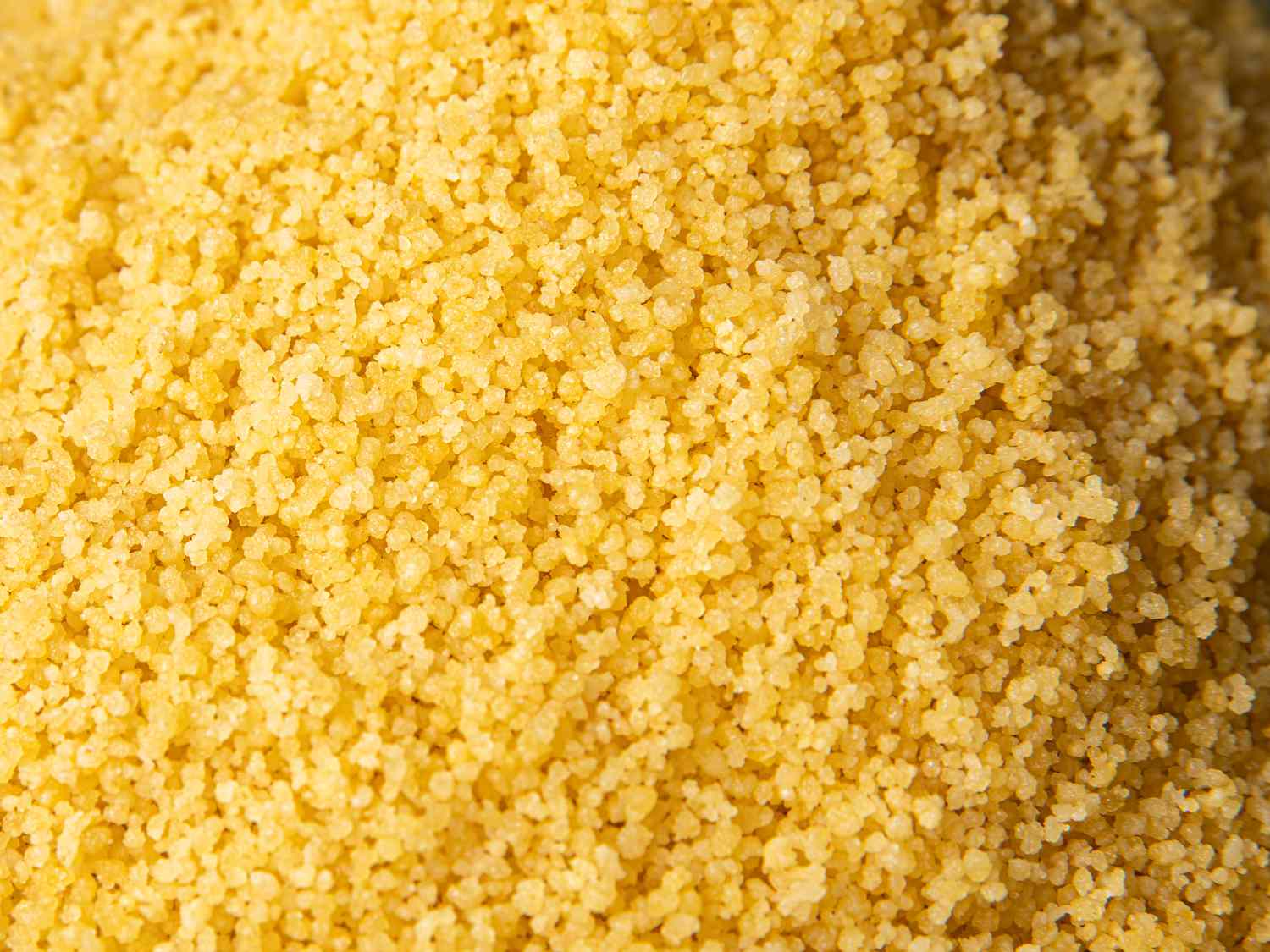 Close up of couscous 