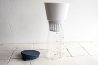 chefn nut milk maker on a white tile surface