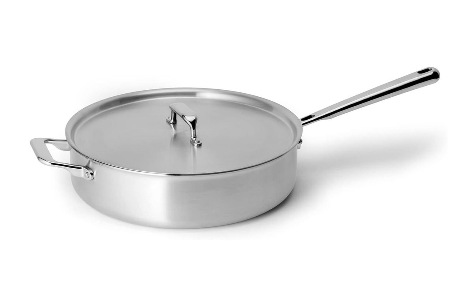 Misen 3 QT Stainless Steel Sauté Pan with Lid
