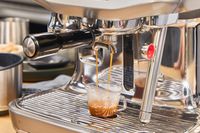 A shot of espresso made in the Breville The Oracle Jet Espresso Machine