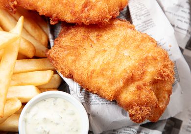 British Fish and chips