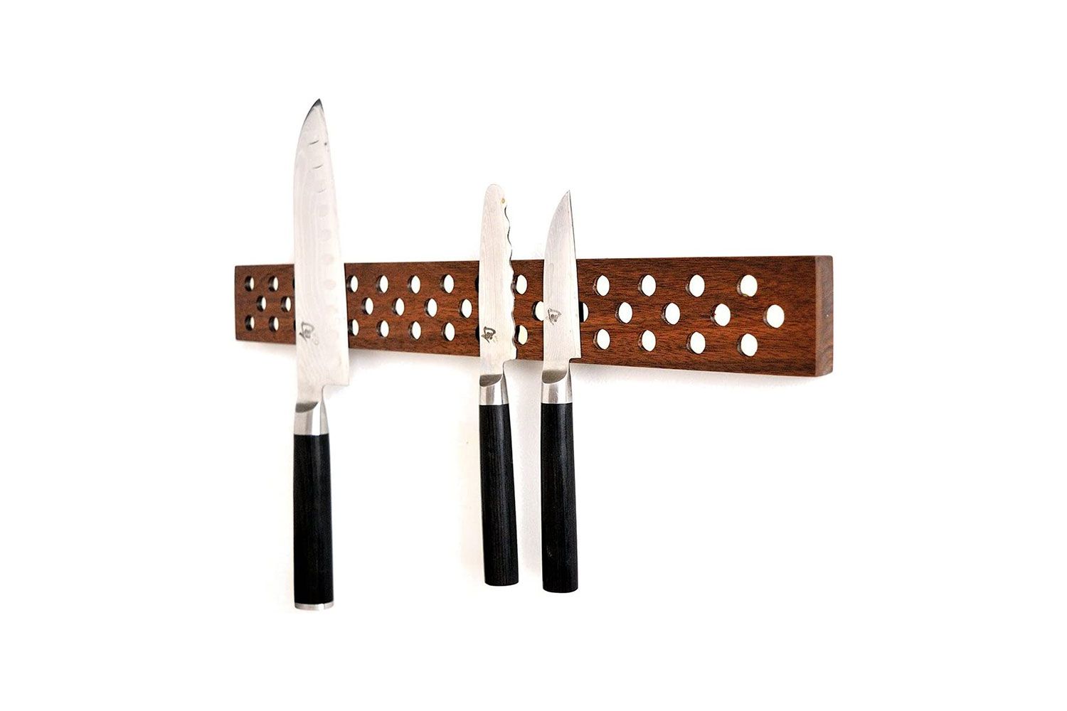 Jonathan Alden Magnetic Wooden Knife Bar Holder Strip
