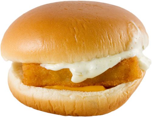 A McDonald's Filet-O-Fish Sandwich