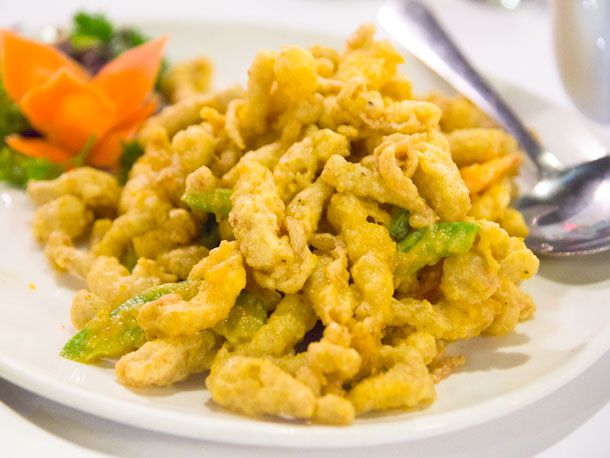 Pearl Mushrooms with Salted Yolk ($18.95)