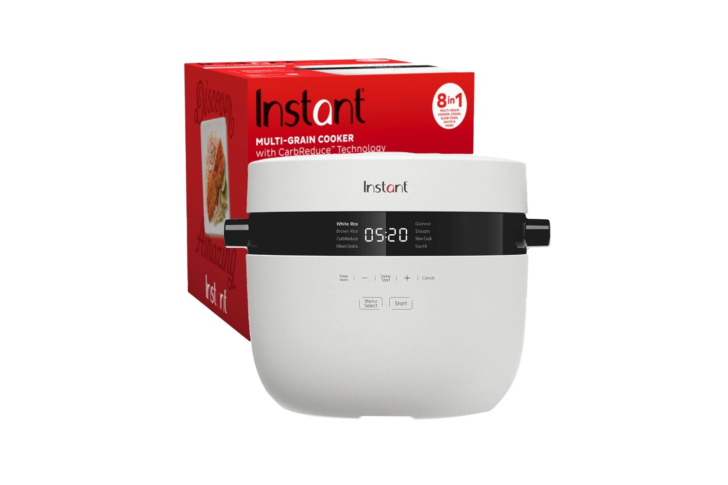 Instant Pot 20 Cup Multigrain Cooker with CarbReduce Technology