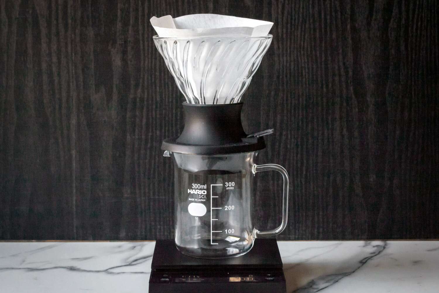 Coffee dripper on mug