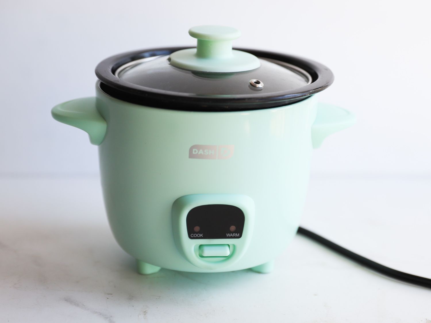 The Dash mini rice cooker